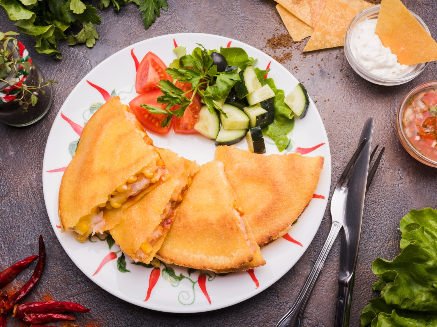 Cheese & Vegetable Empanadas