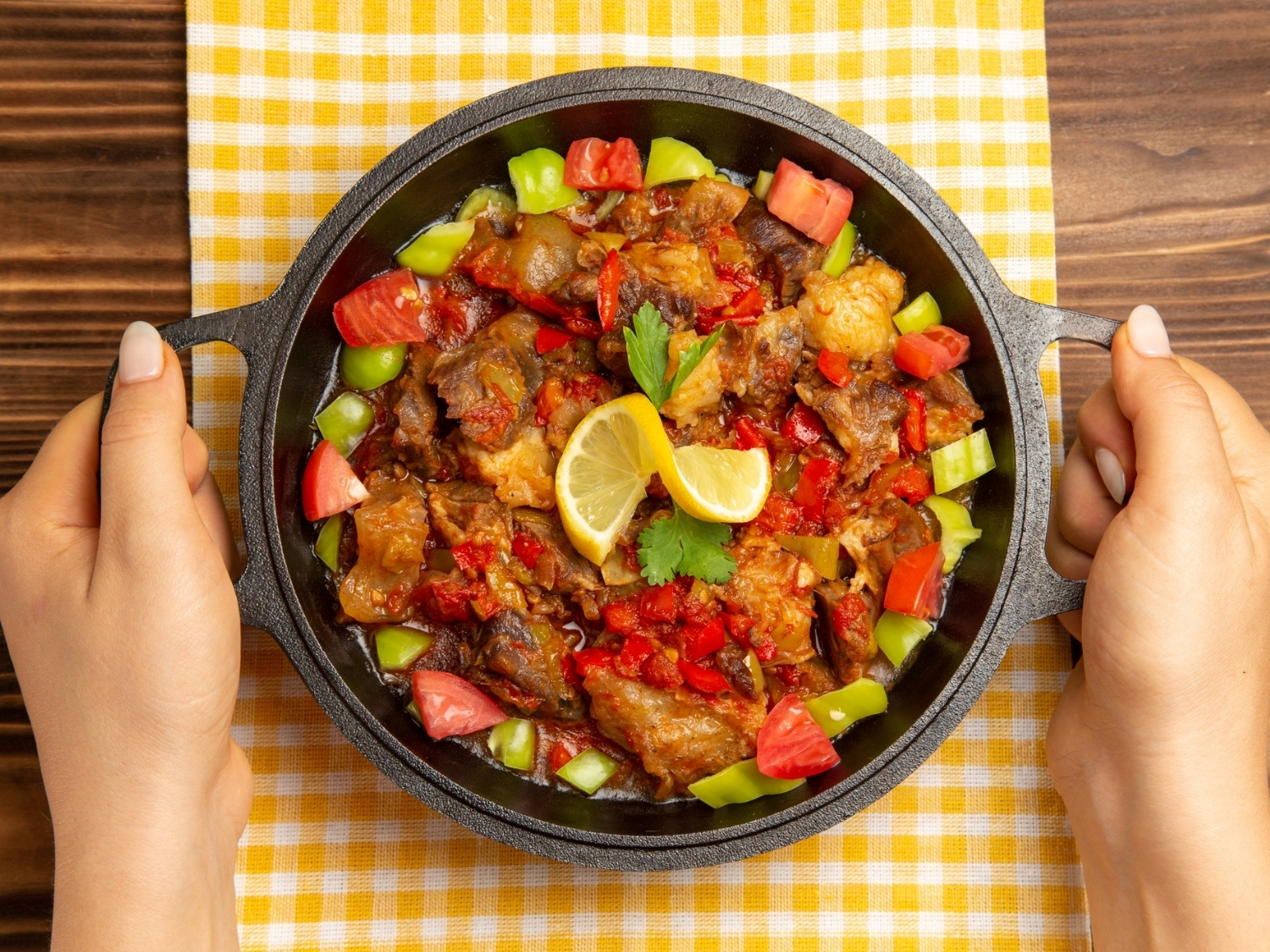 Chicken & Vegetable Stew (Pollo al disco)