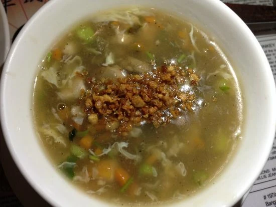 Burnt Garlic Soup