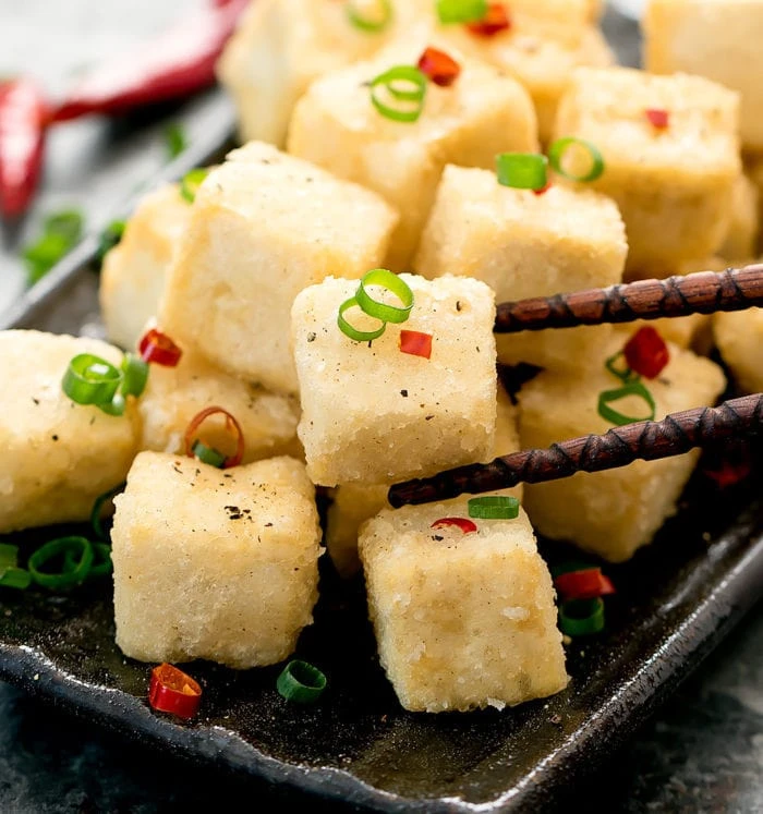 Crispy Corn & Tofu in Salt N Pepper