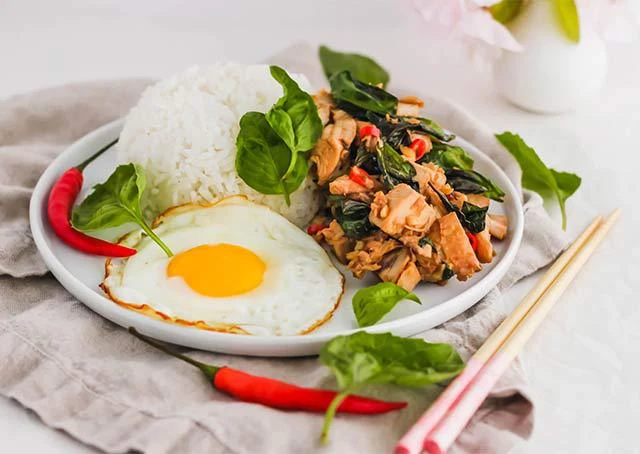 Thai Pad Krapow Rice