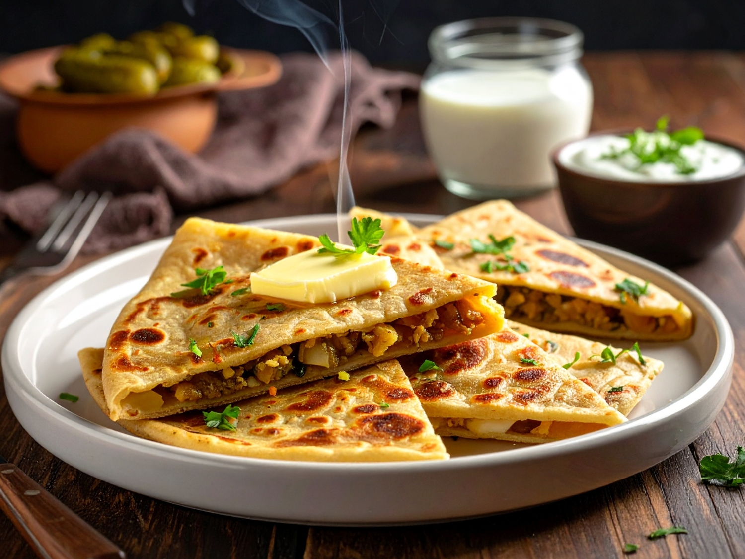 Chicken Paratha in Ghakhar, PB.