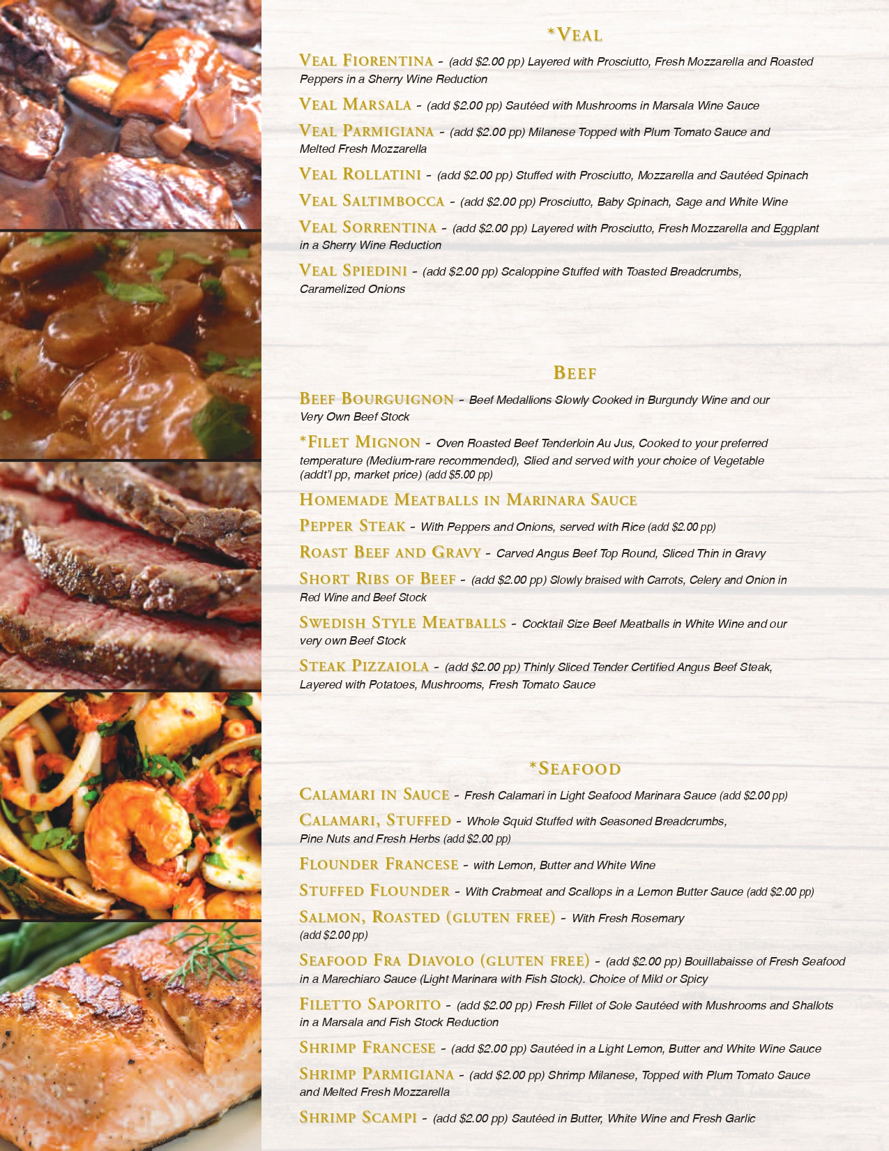 Catering Menu
