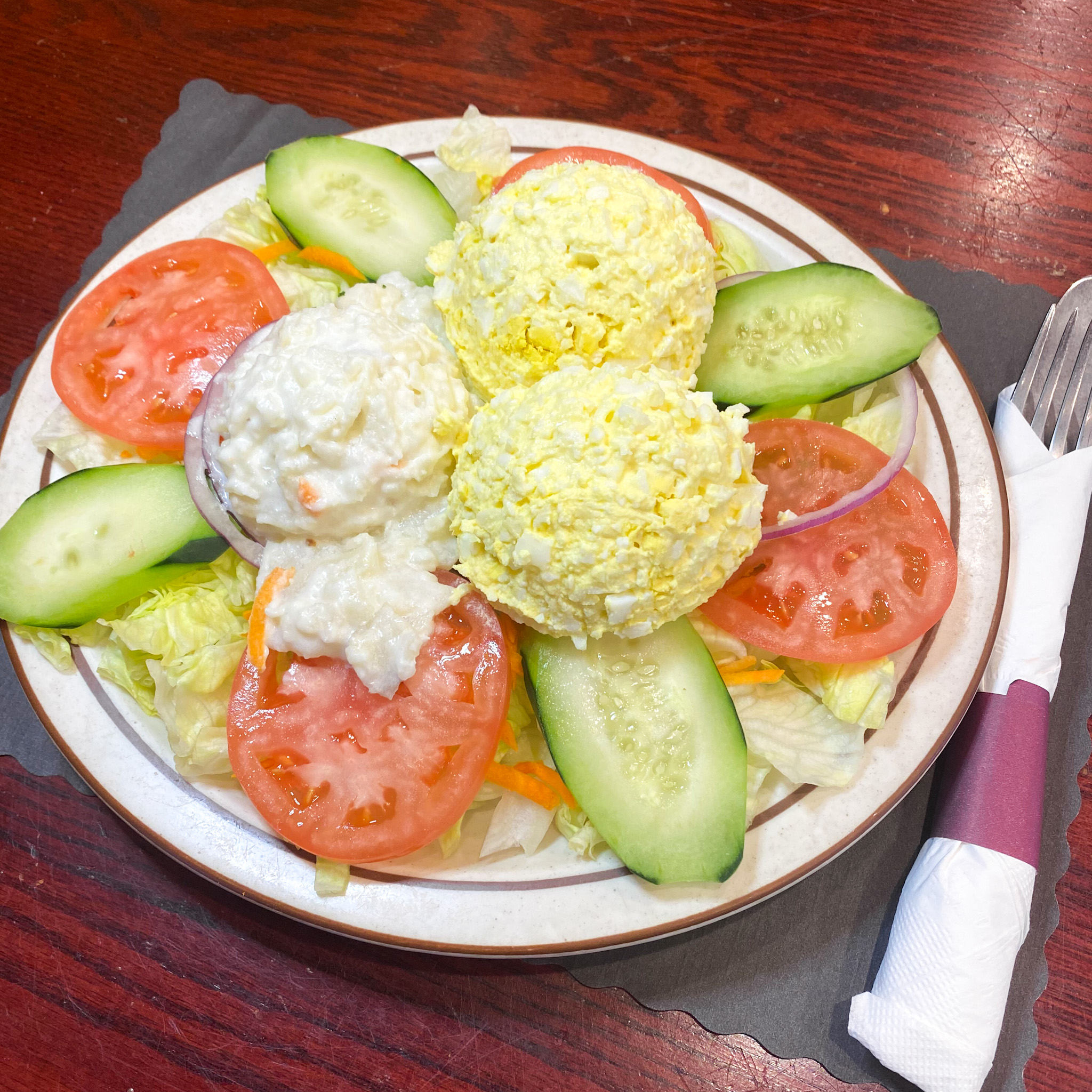Egg Salad Platter