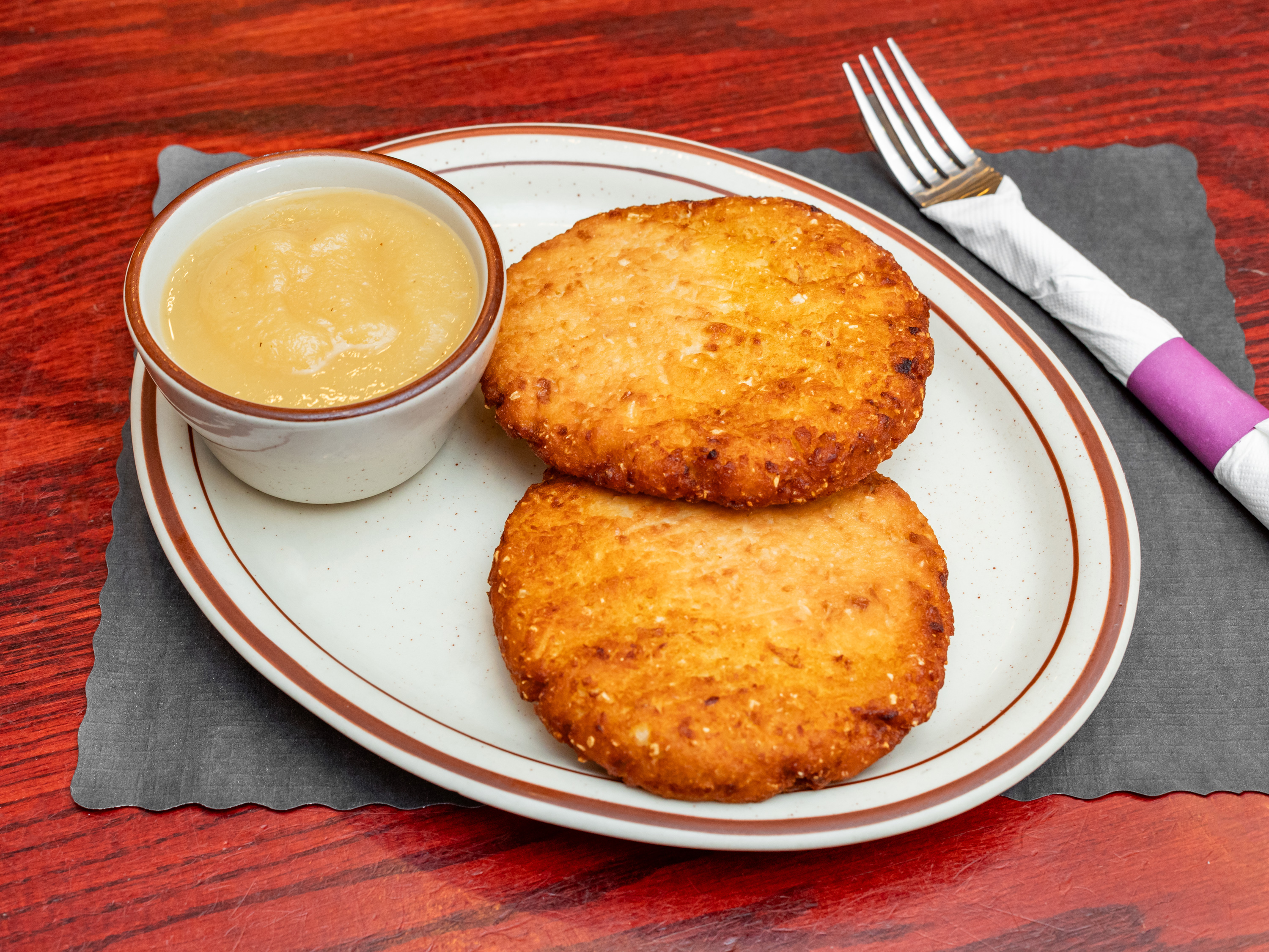 2 Large Potato Pancakes