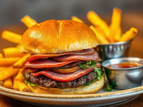 Salami Burger