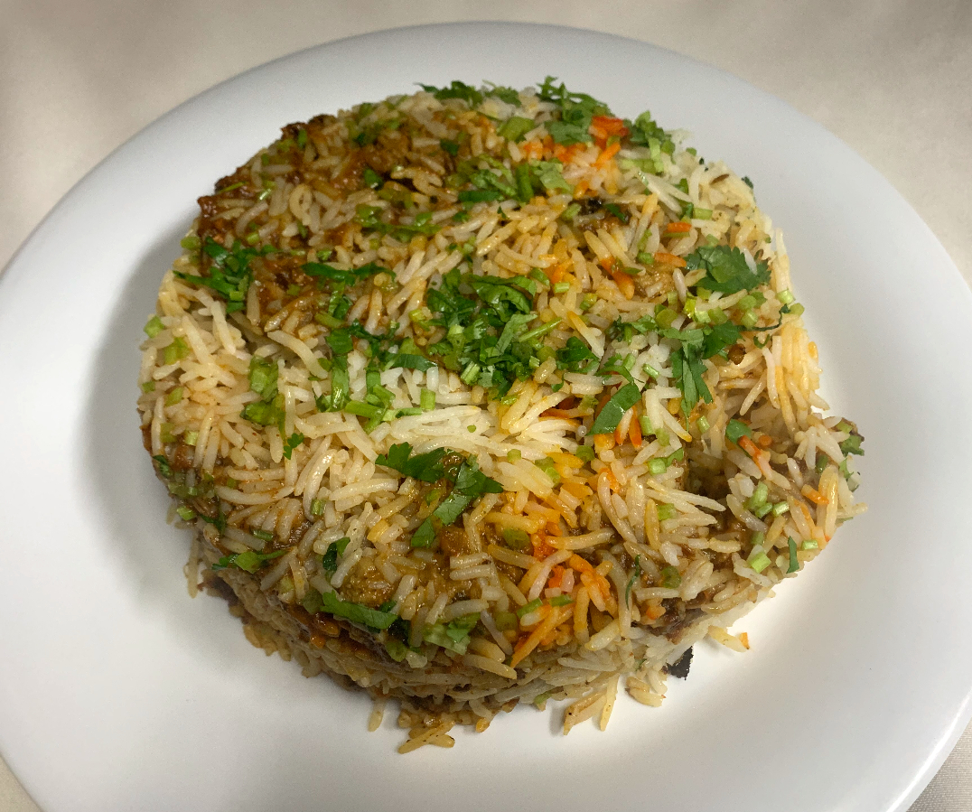 Goat biryani