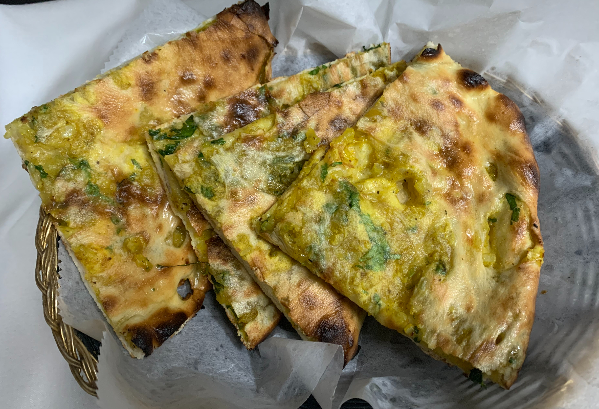Onion filled Kulcha