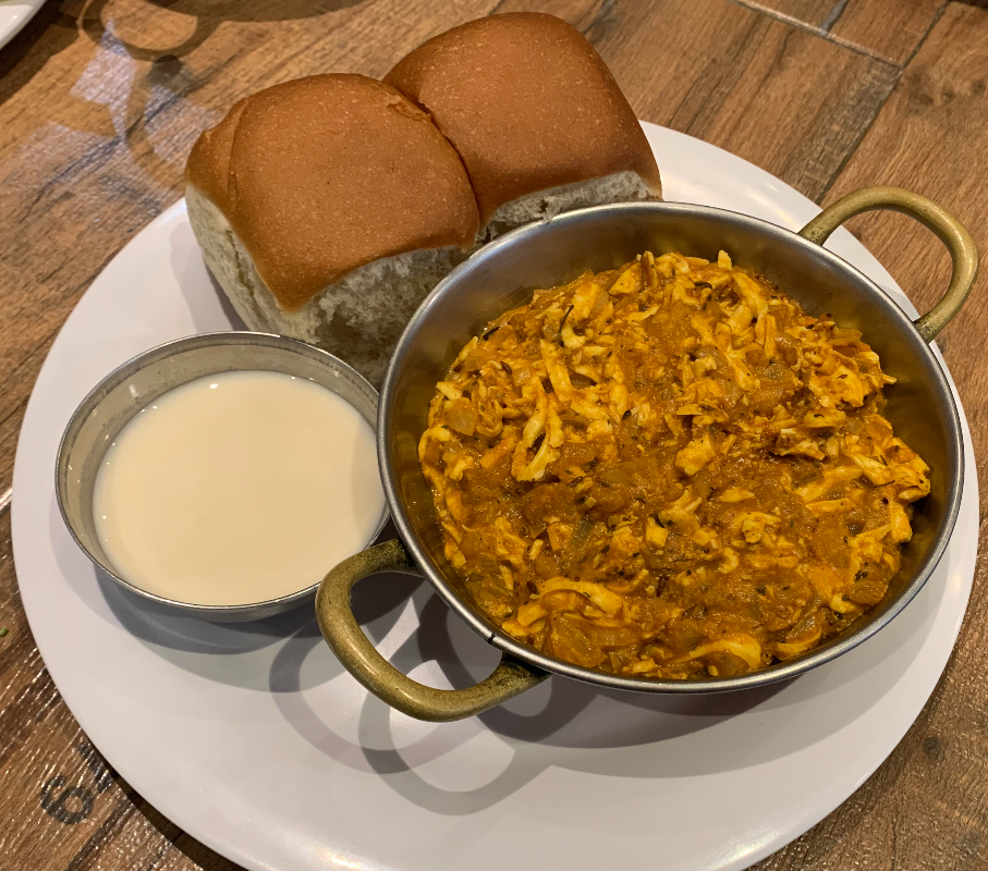 Paneer Bhurji Pav.