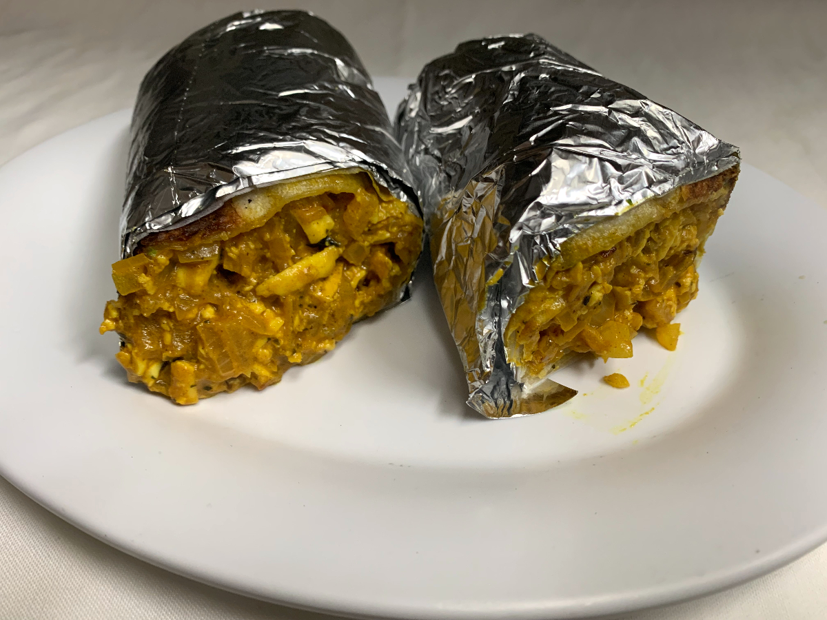Paneer Bhurji Roll