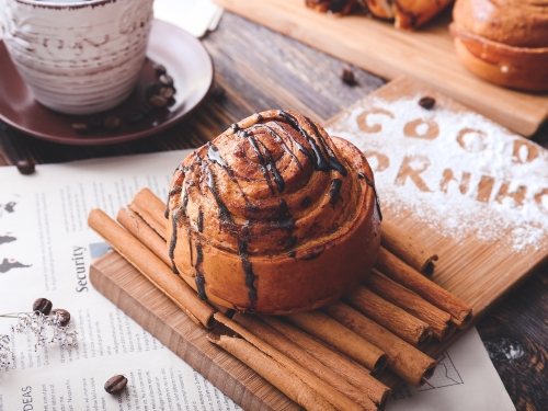 Turtle Cinnamon Roll in New York, NY.