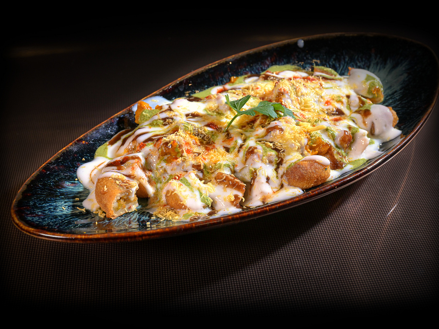 Aloo Tikki Chaat