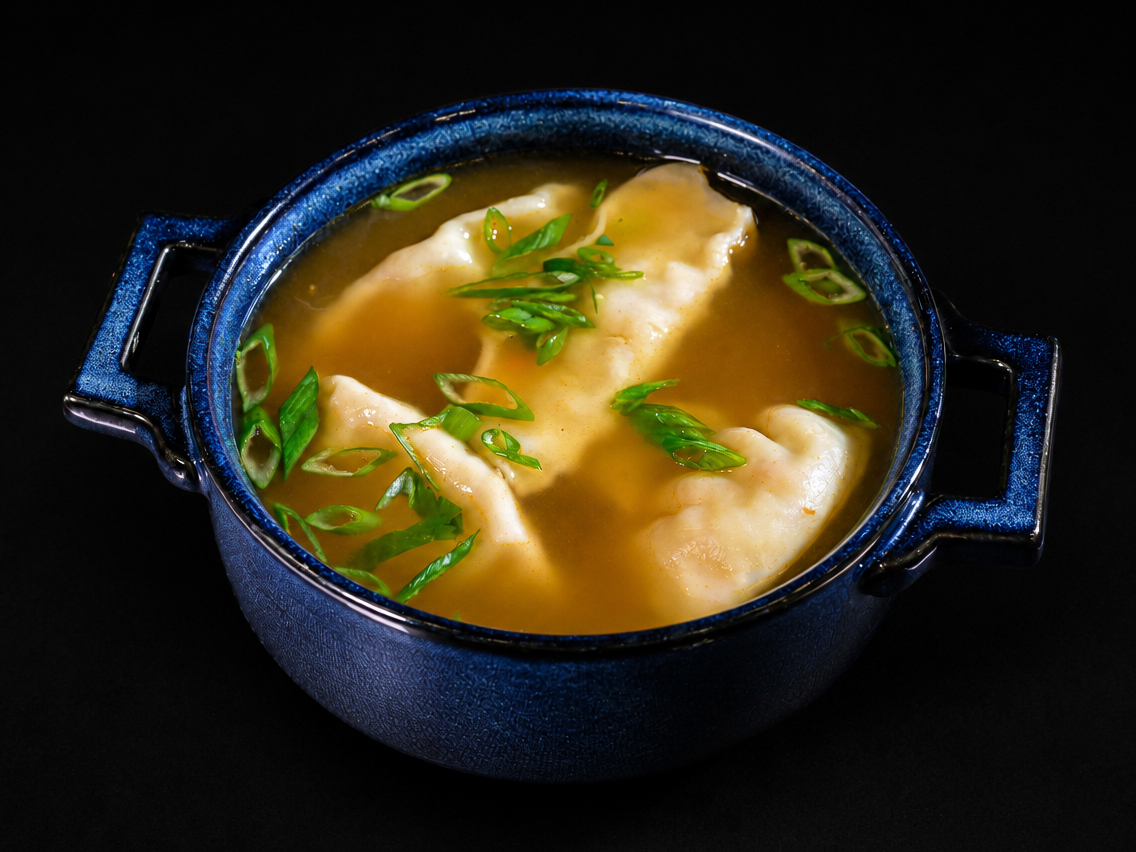 Chicken Momo Soup