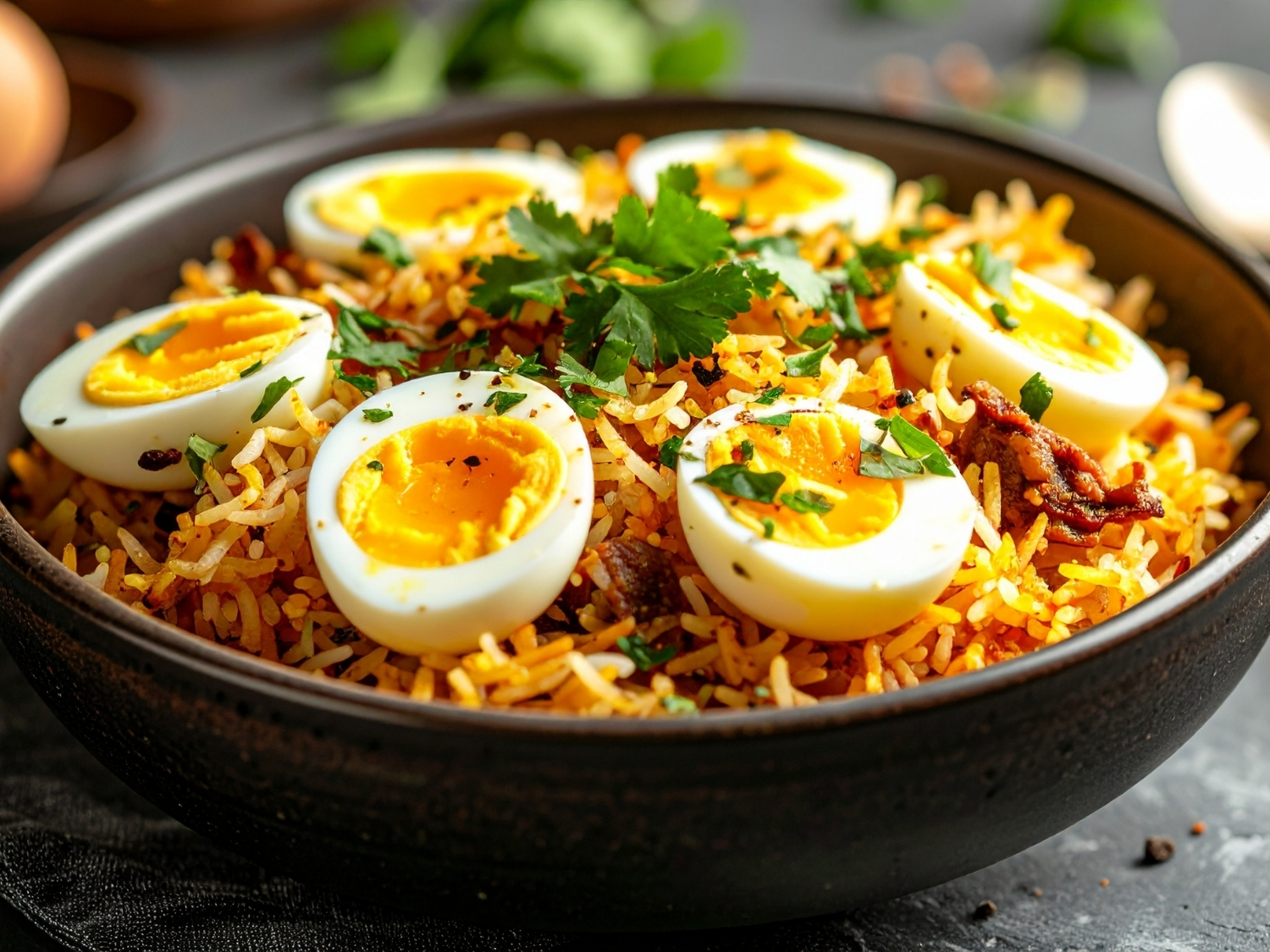 Egg Masala Biryani