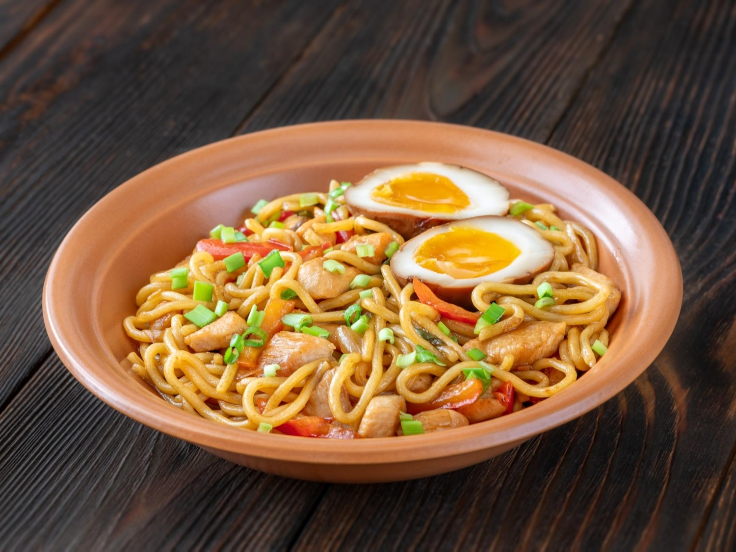 Egg Hakka Noodles
