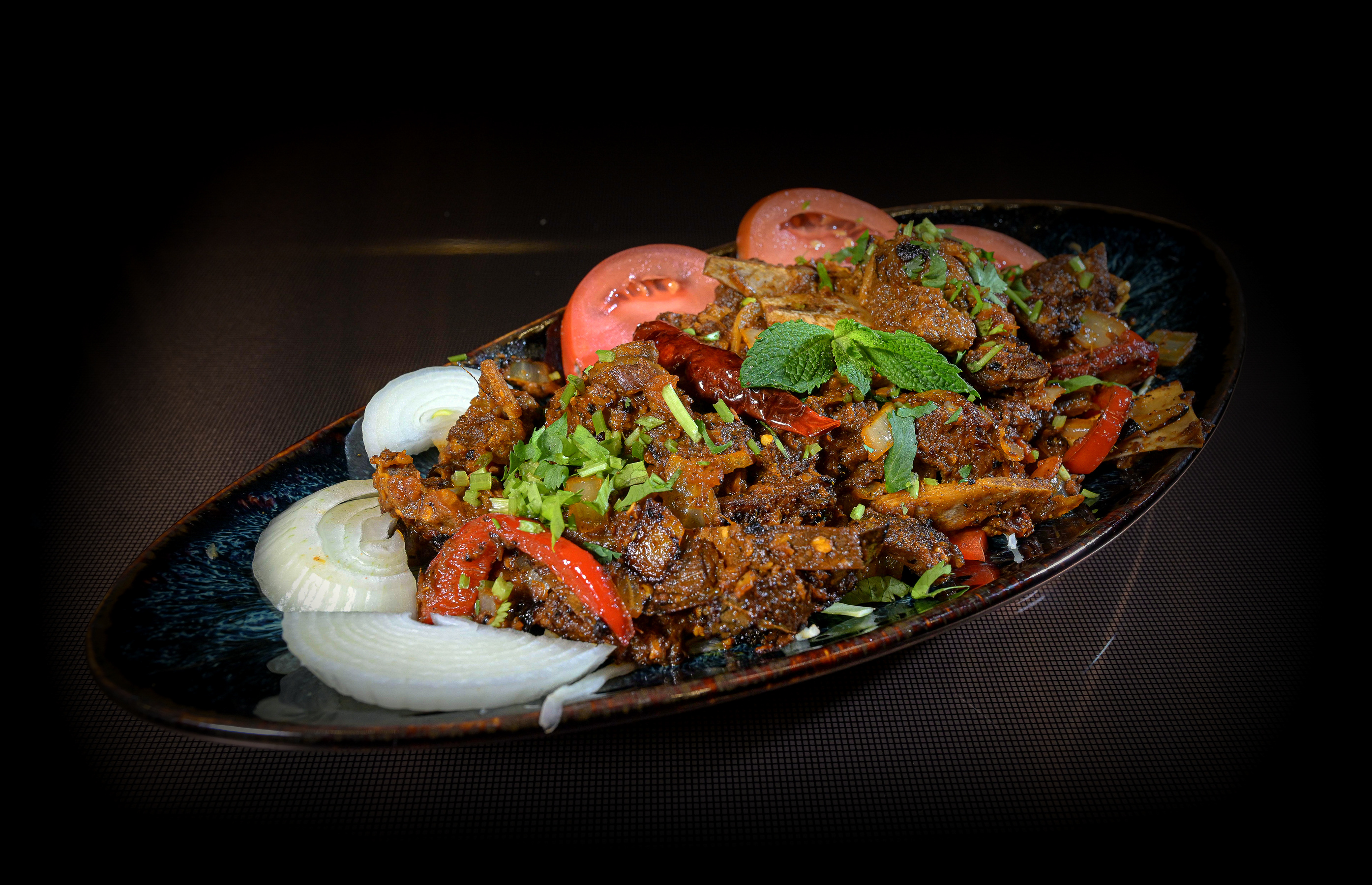 Goat Sukka (Bone-in)
