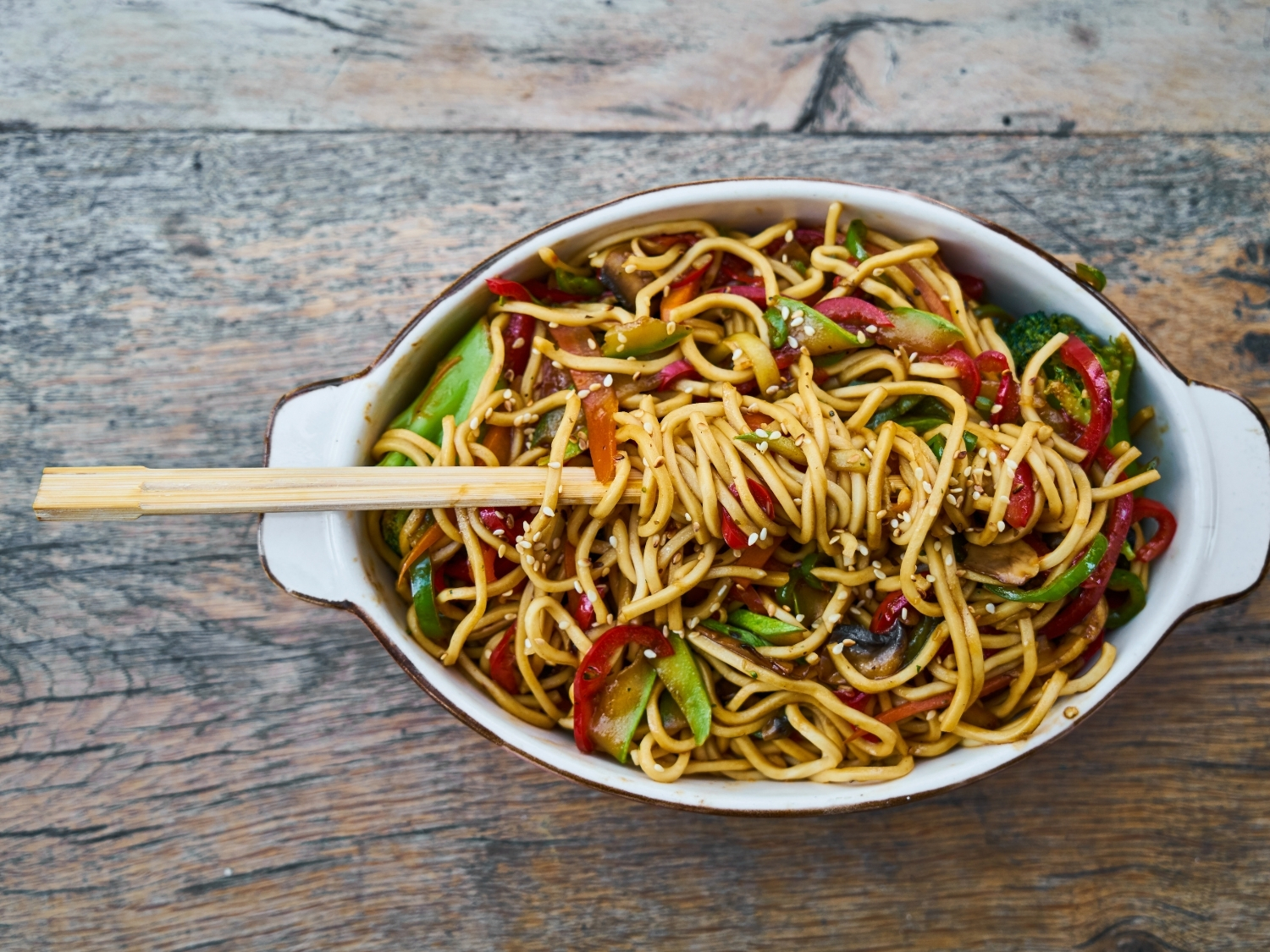Mrs.Kumar's Special Hakka Noodles