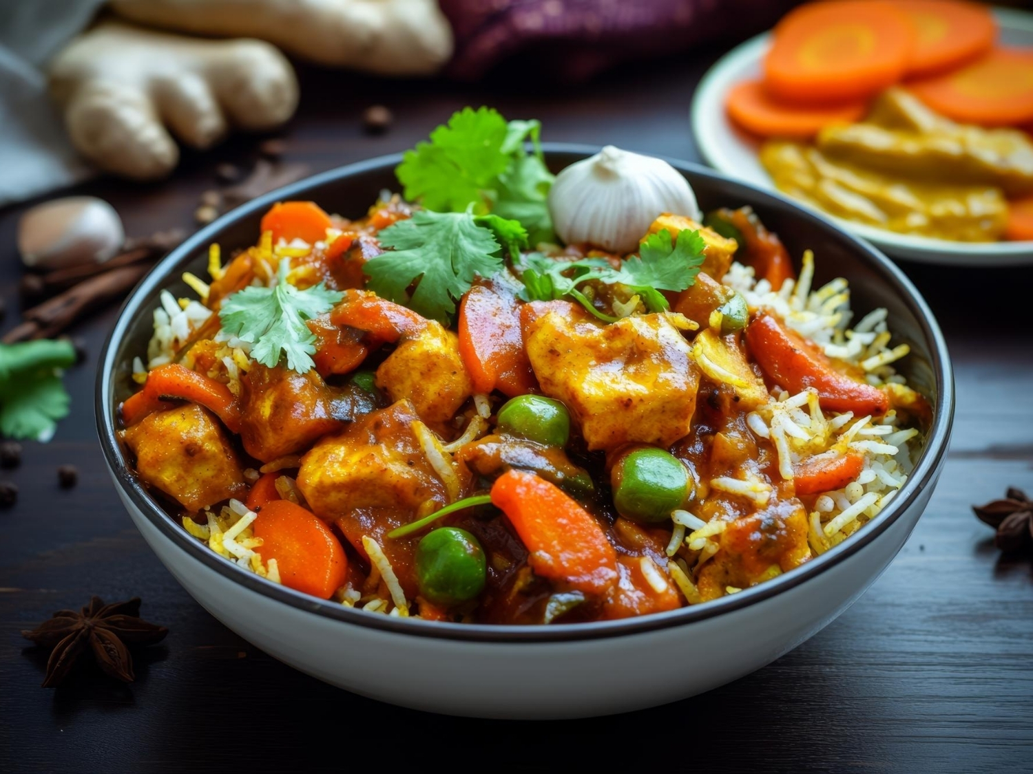 Paneer Tikka Biryani