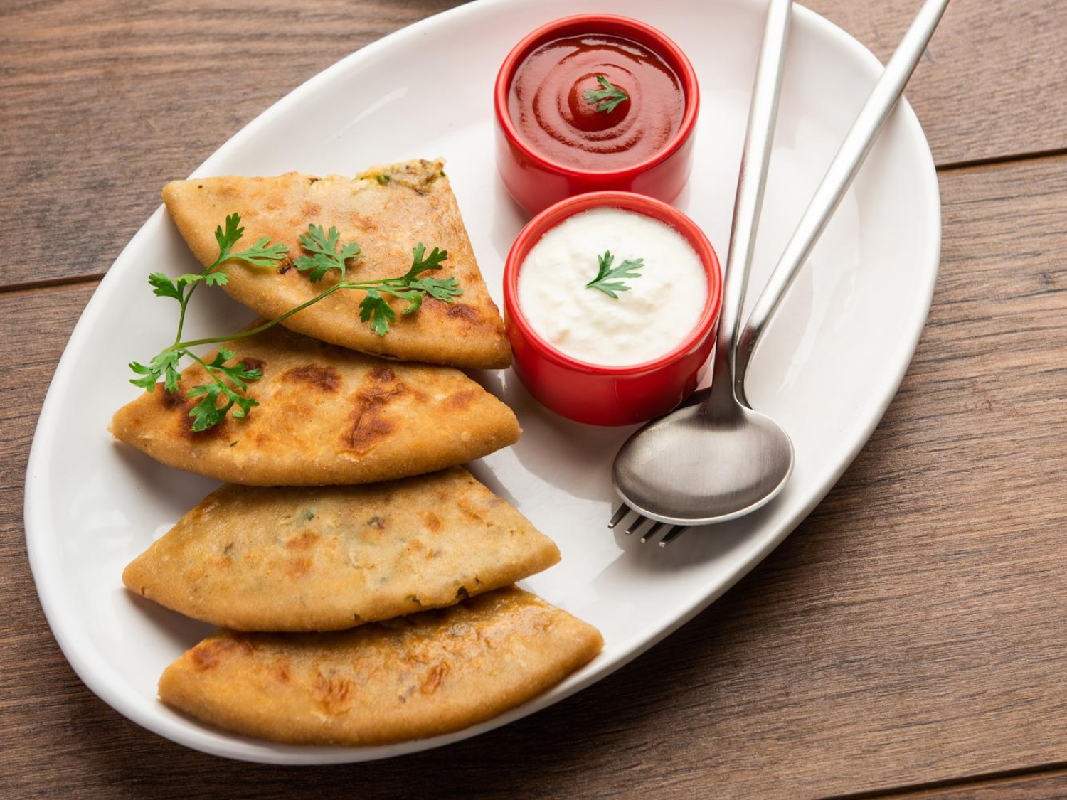 Potato Stuffed Naan