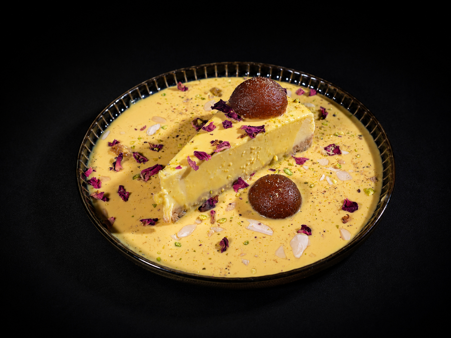 Shahi Gulab Cheesecake