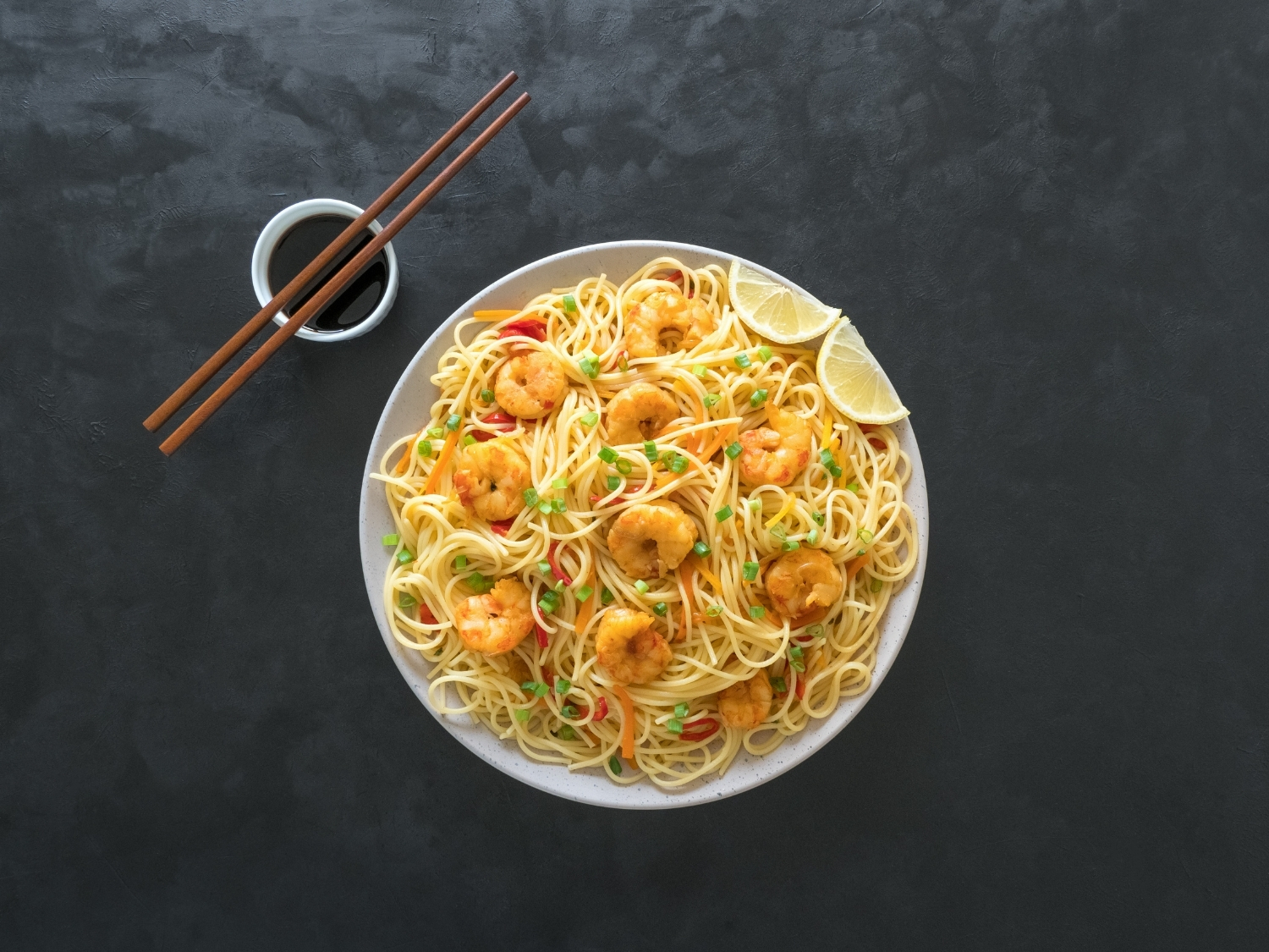 Shrimp Schezwan Hakka Noodles