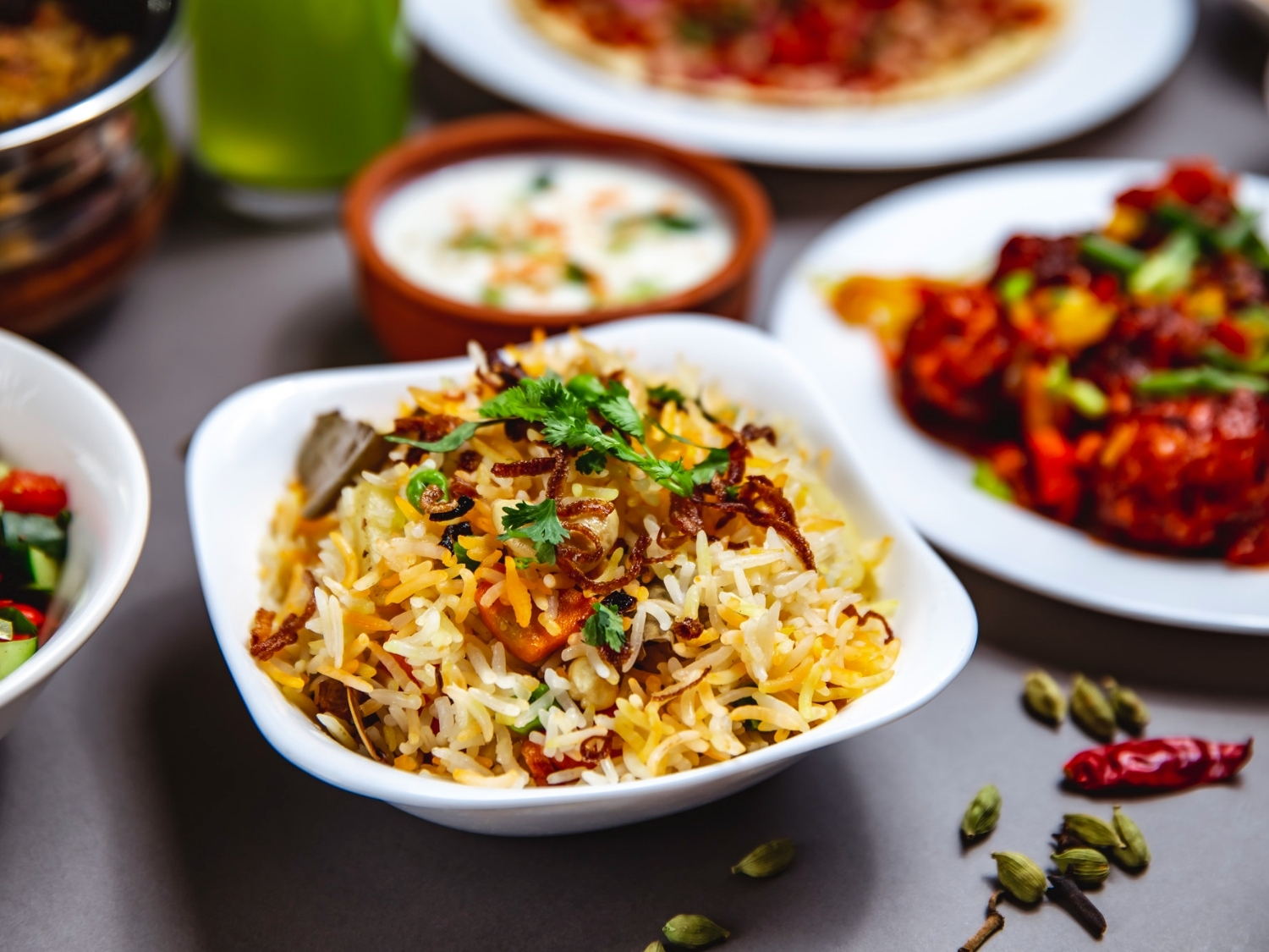 Soya Chap Biryani