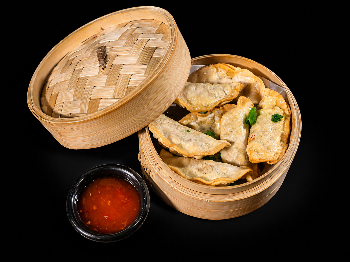 Veg Momos - Pan Fried