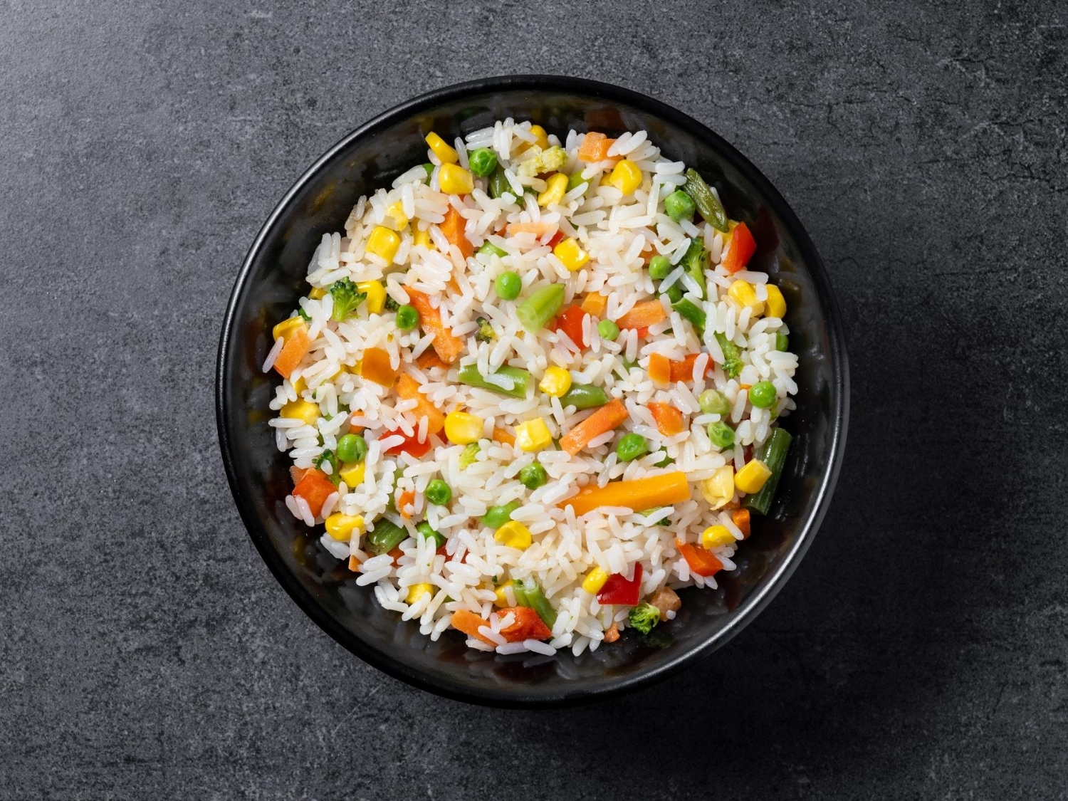 Vegetarian Schezwan Fried Rice