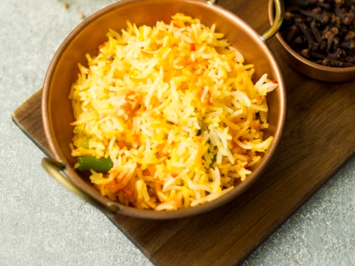 Arroz Amarillo c/ Verduras