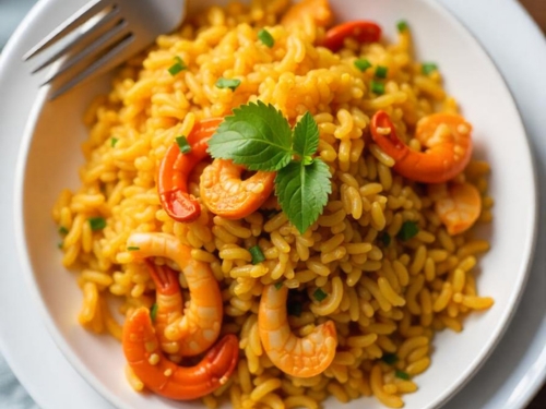Arroz Chaufa de Mariscos