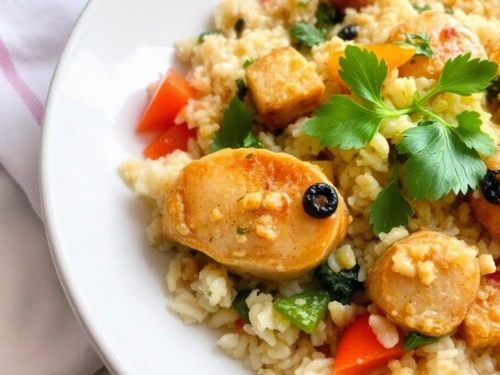 Arroz Chaufa de Pescado