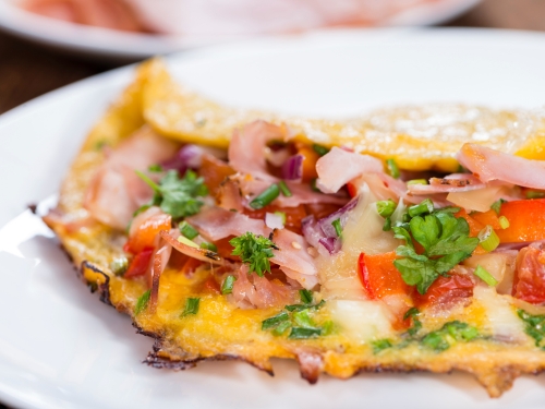 Ham Egg & Cheese