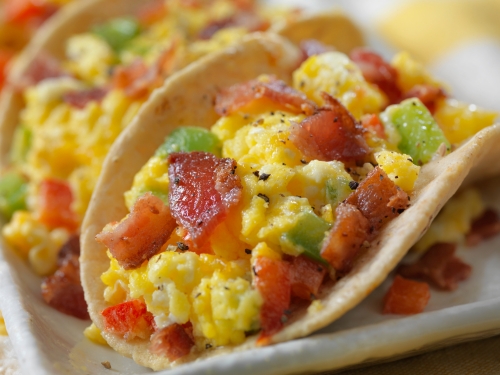 Ham & Egg Tacos