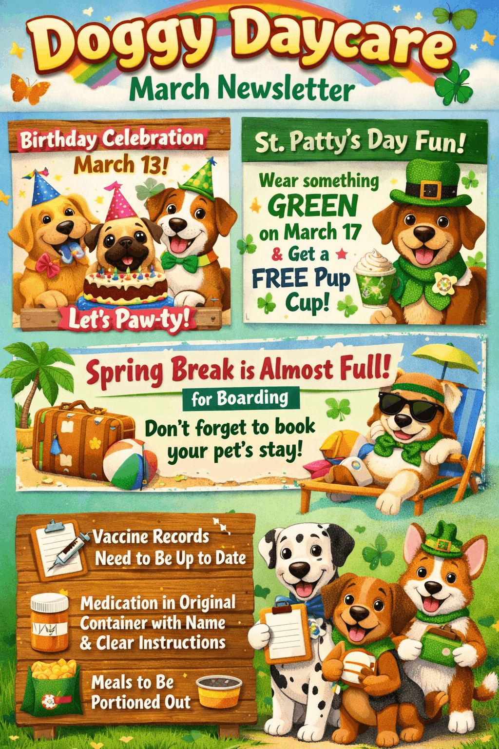 Doggy Daycare Newsletter