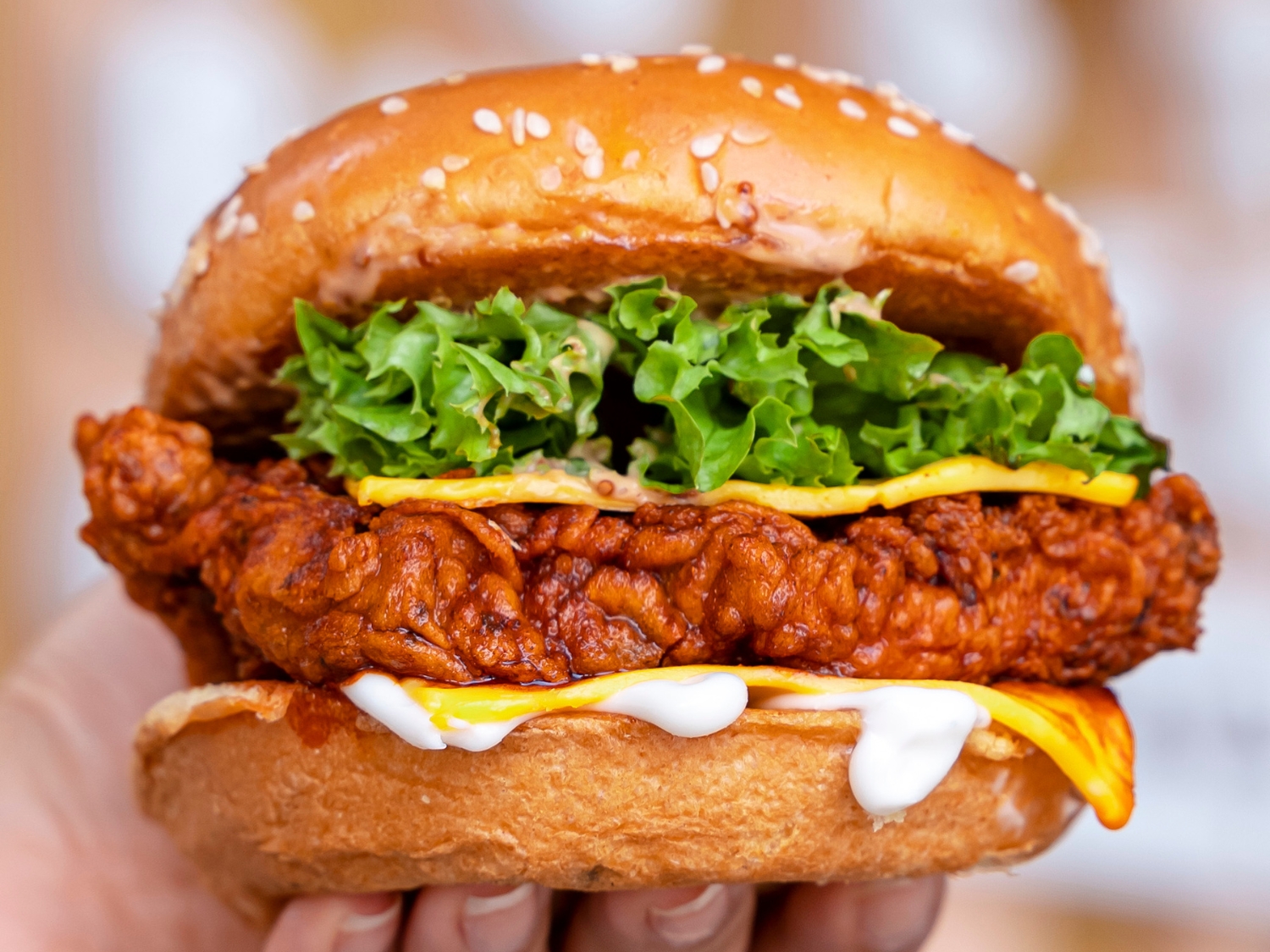 Buffalo Chicken Breast & Cheese