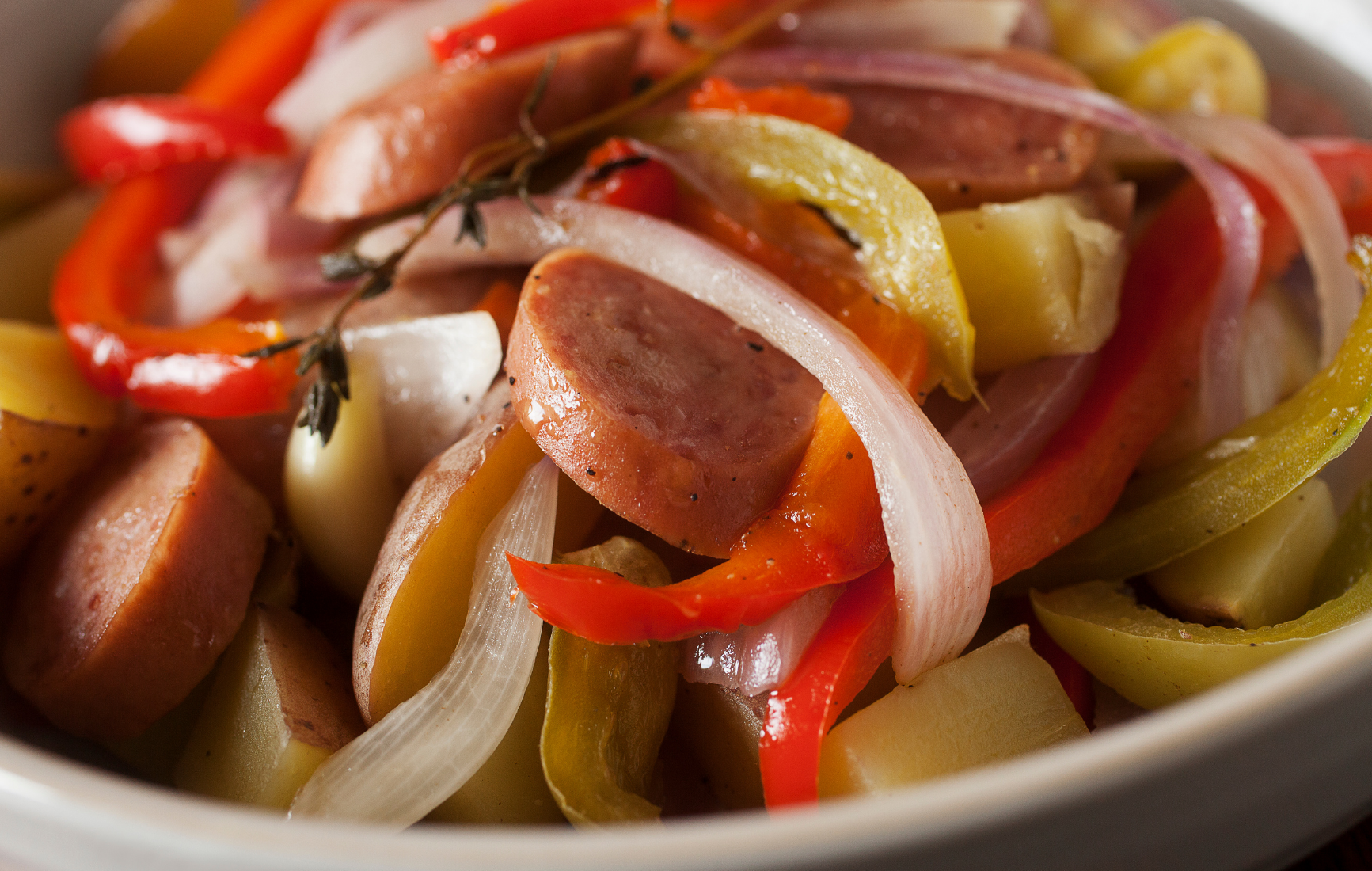 Sausage, Peppers & Onions