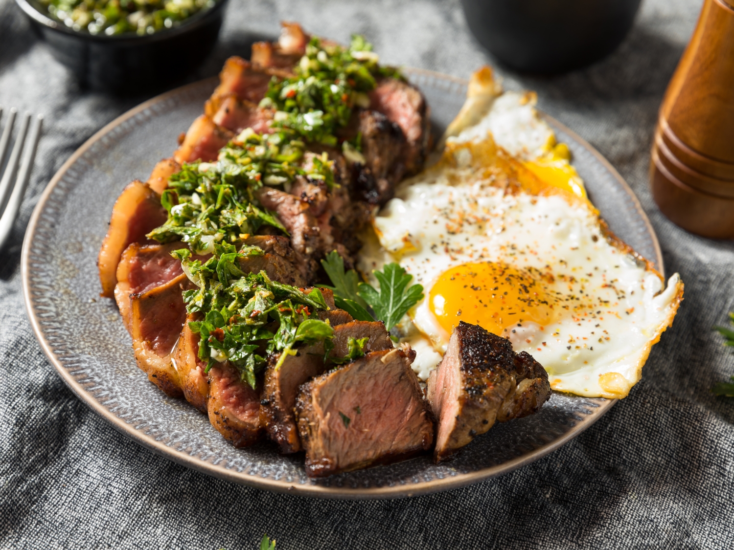 Steak, Egg & Cheese