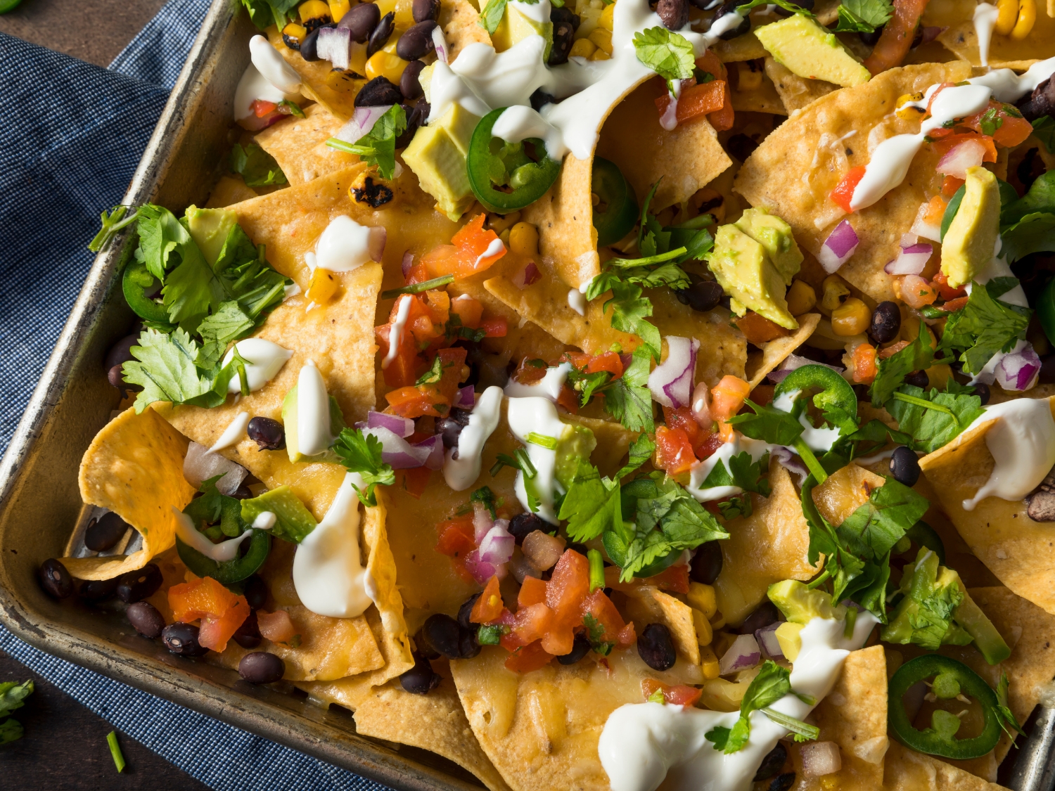 Vegetable Nachos