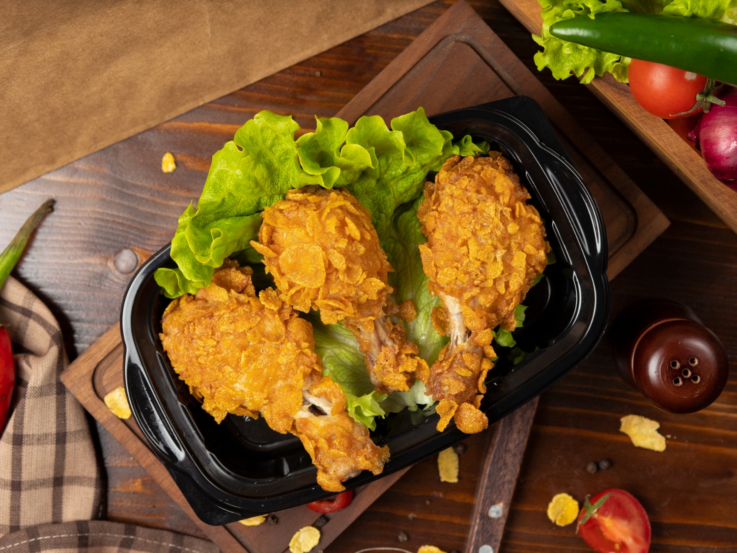 Classic Fried Chicken Plate