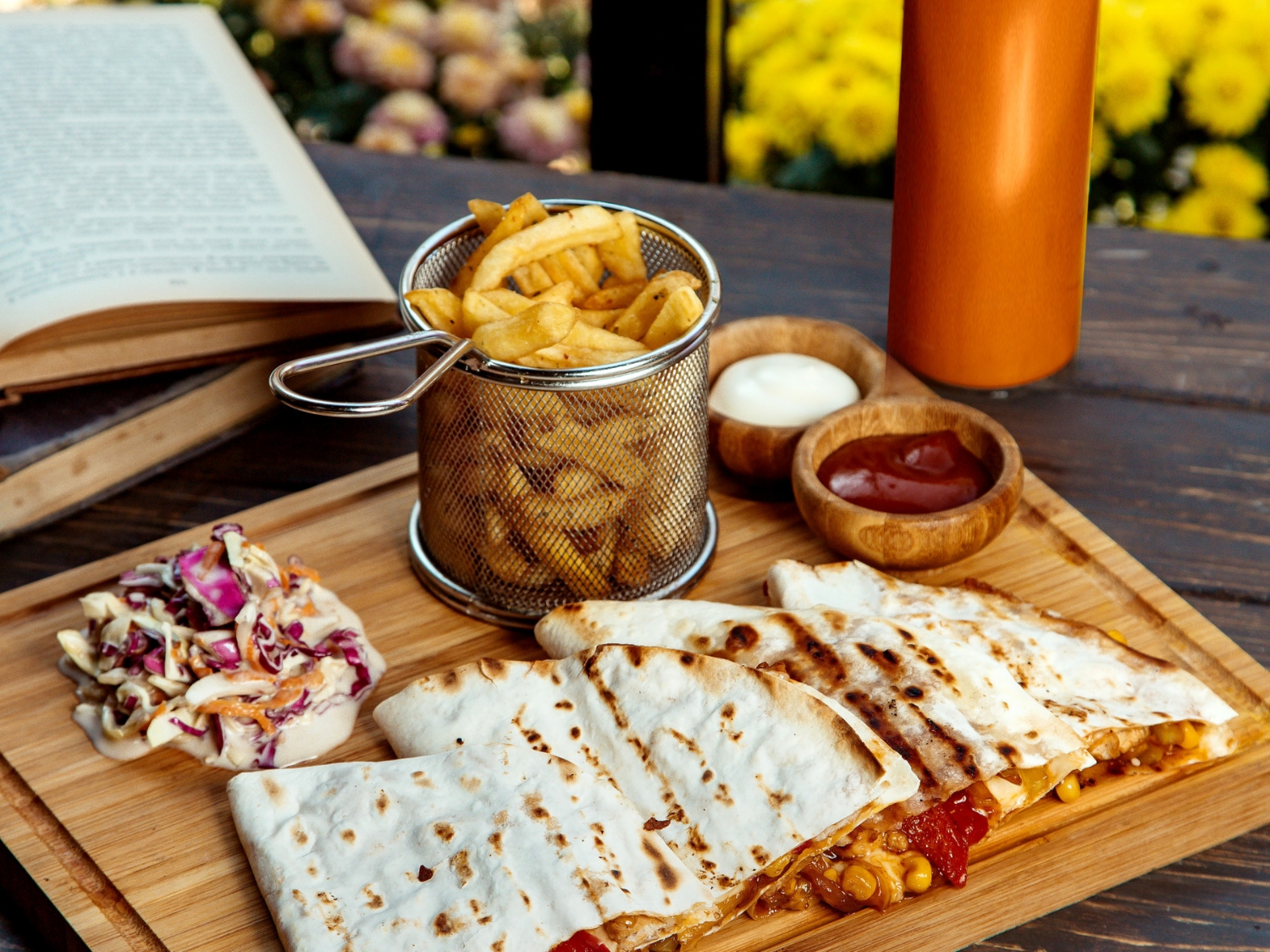 Any Quesadilla + FF