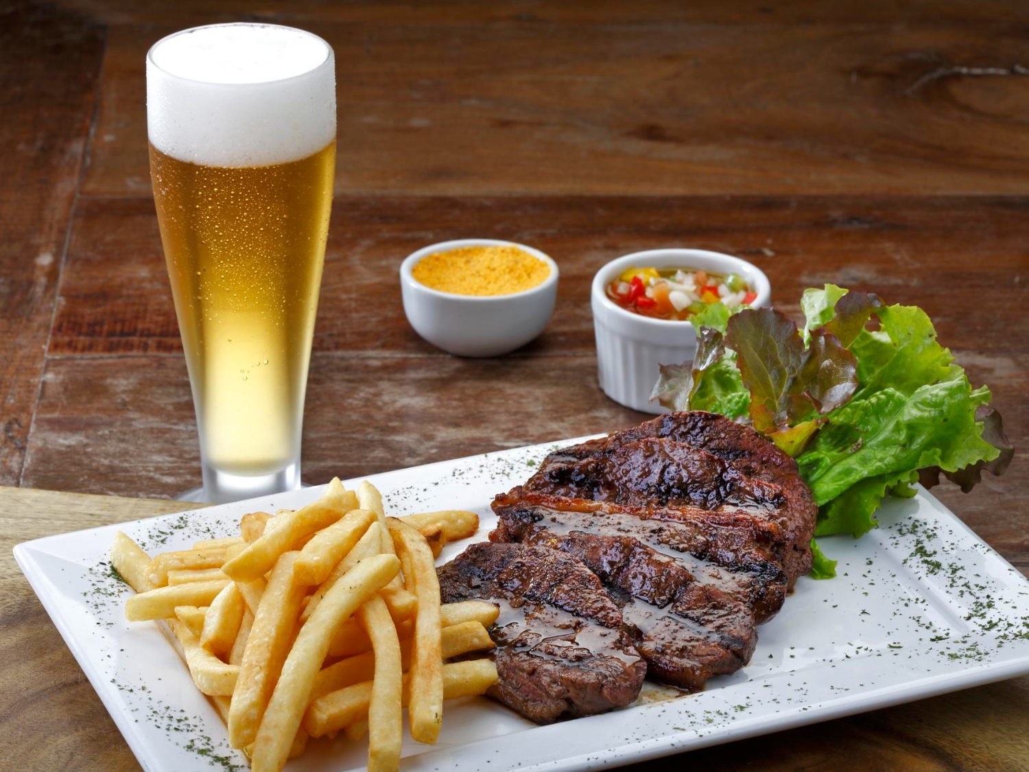 Cali. CHS Steak + FF with Soda & Chips