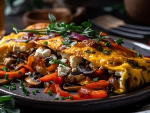 Mushroom Omelet