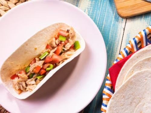 Taco Jamon Con Huevos