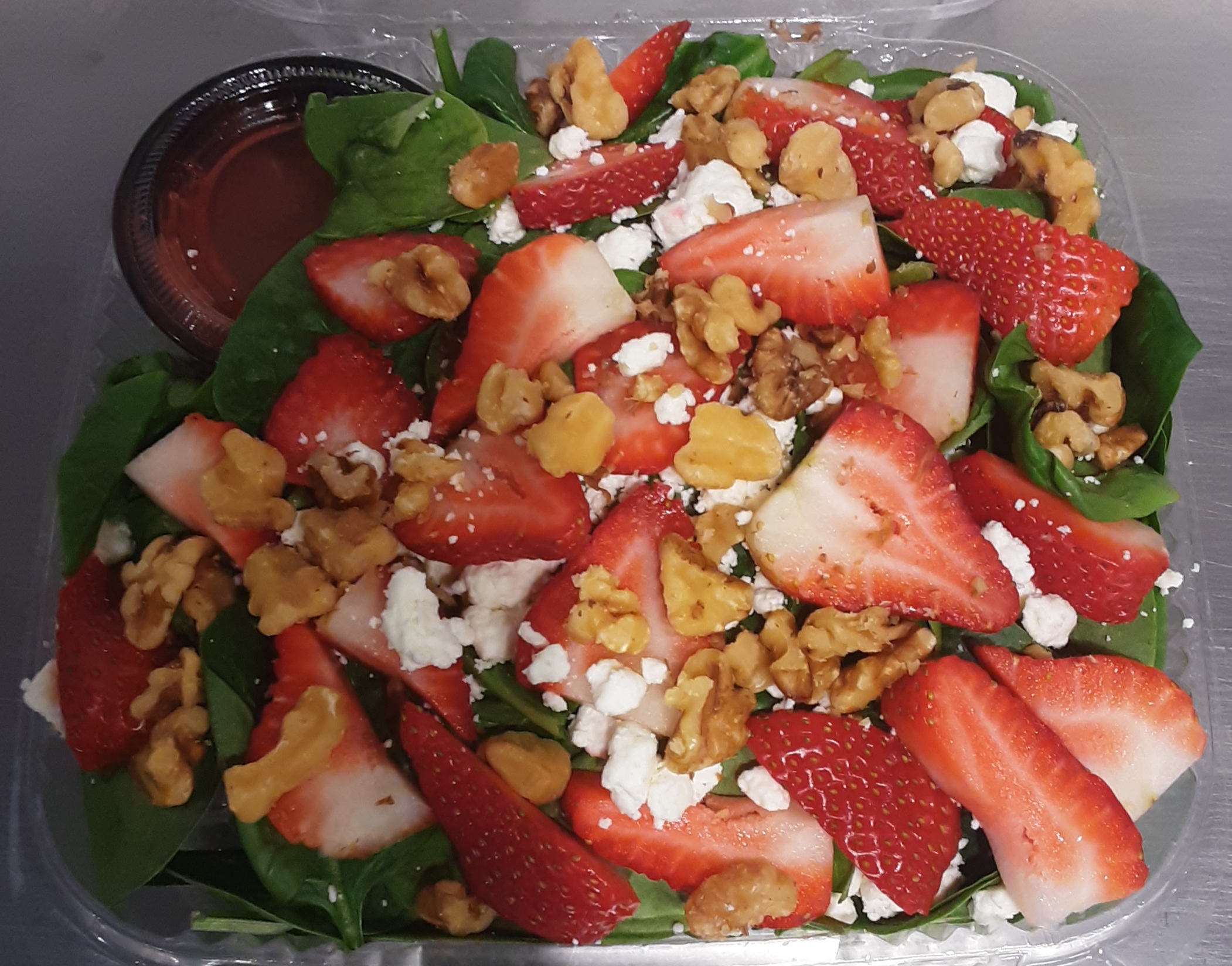 Strawberry Spinach Salad