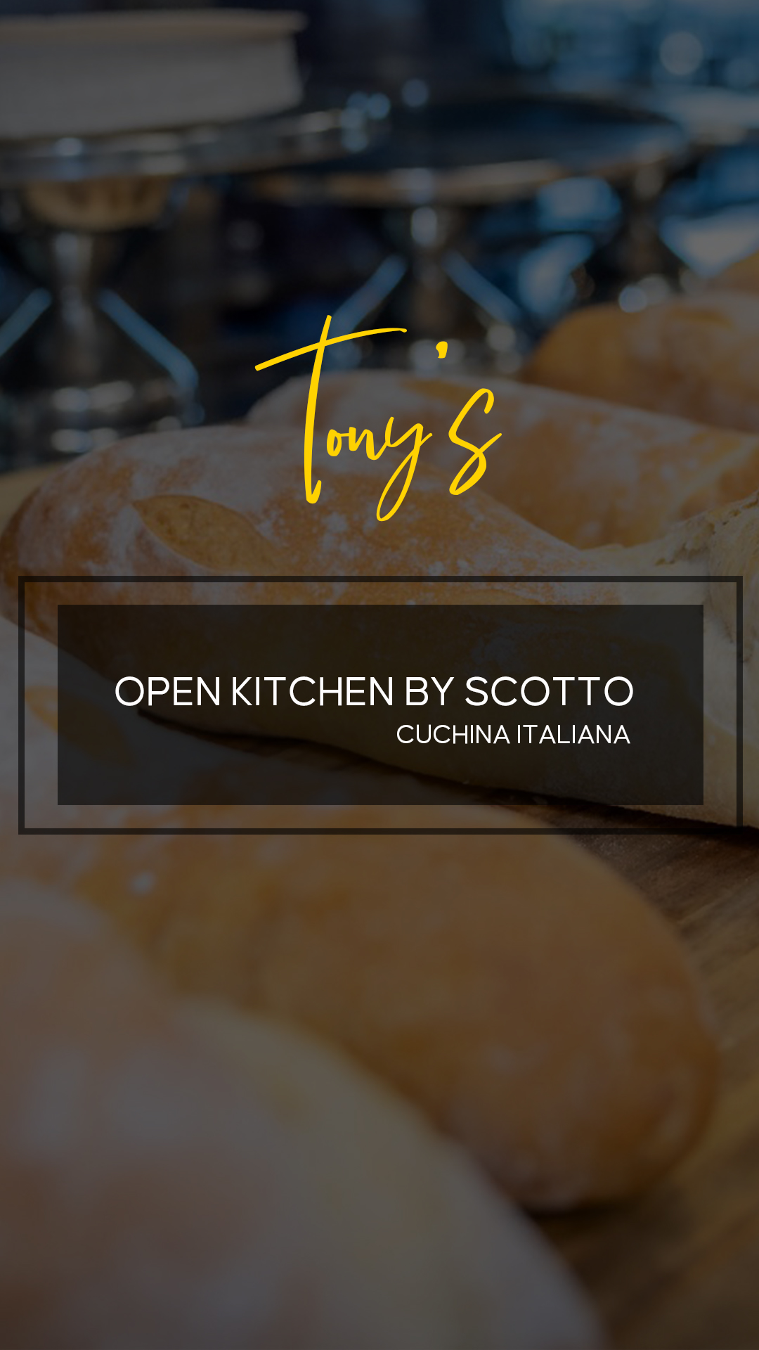 Tony's Open Kitchen by Scotto | Cranbury NJ