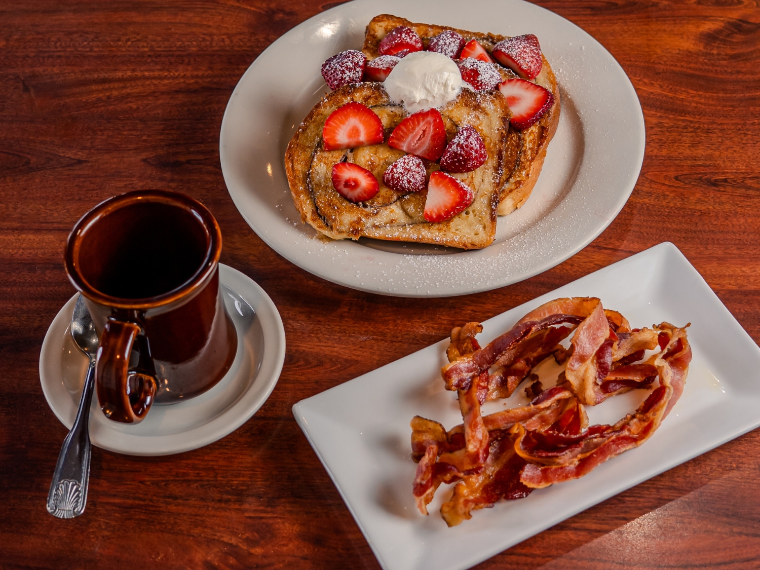 French Toast With Strawberries And Bananas4