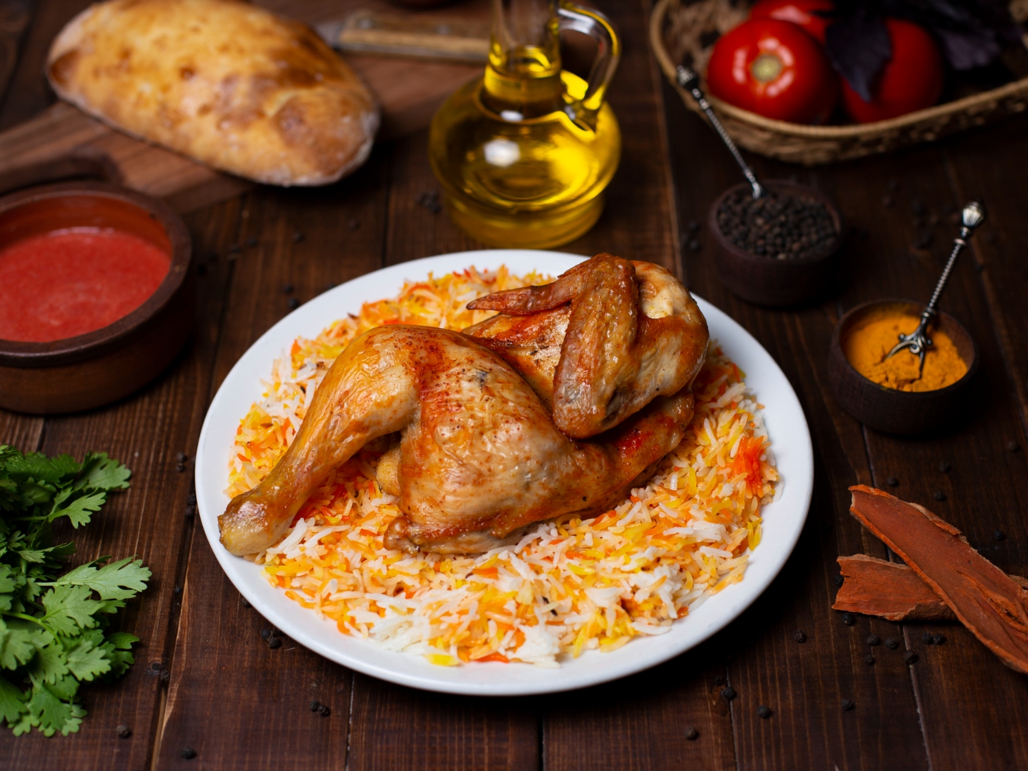 Grilled Chicken Platter