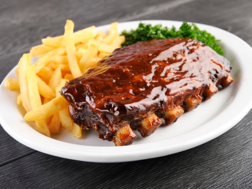 Bone-In Grilled Pork Chips