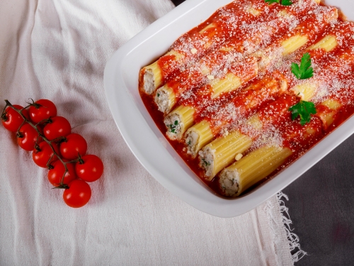 Cheese Manicotti