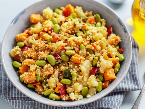 Hot Fregola Salad